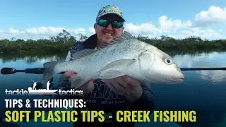 How to Fish Soft Plastics - Creek Session with ZMan 3