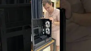 Этот корпус можно ставить любой стороной! COUGAR OMNYX BLACK! 🔥#happypc