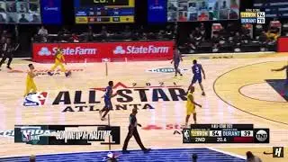 Damian Lillard & Stephen Curry Shares 3pt from half court