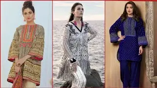 kapro ke design / dress ke design/ casual dress design 2021/ new kurtis and dress design 2021