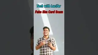 Fake sim card scam 😯