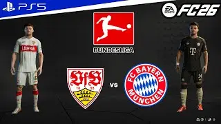 FC 26 - Stuttgart vs Bayern | Bundesliga 25/26 Full Match [PS5&trade; 4k60]