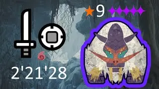 [MH Wilds] 9★5✦ Tempered Blangonga | 02'21