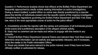 Buffalo Police Department Civil Service Exam Free Practice Test And Answers Updated