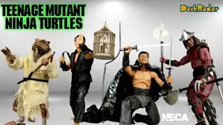 Neca 1990 TMNT Live-Action Review: Shadow Warriors 2-Pack & Splinter vs. Shredder 2-Pack