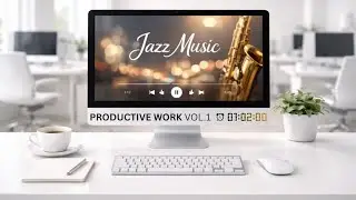 Smooth Jazz for Work, Coffee & Late Nights ☕ | Calm Background Jazz | Instrumental Jazz