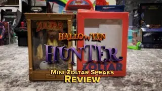 Hunter's Mini Zoltar Speaks Review! Showing and Reviewing the Mini Zoltar Speaks Tiny Arcade Machine