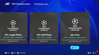 EA FC 25: How to Play Champions League