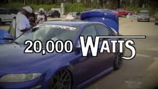 BIGGEST Subs IN THE WORLD! 2 21s on 20,000wattz! ULTRA AUDIO 2015
