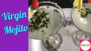 how to prepare Lemonade mojito mocktail summer cool juice Video | witty cooking