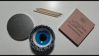 Deeply Satisfying ASMR Destroying and Cleaning Out an Old Eyeshadow Palette 💄🧽✨ | No talking