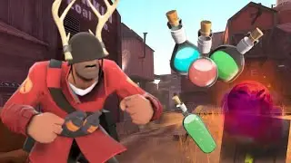 [TF2] Unboxing a DOUBLE SPELL Unusual Exquisite Rack with Stormy Storm!