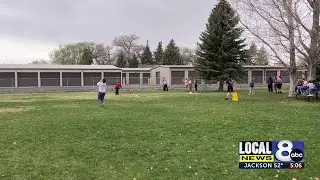 White Pine STEM Academy 'May the Fourth' kickball game