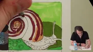 Let's Draw a Snail with a 
