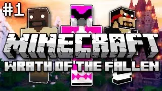 Minecraft: Wrath of the Fallen w/ Mark and Nick Part 1 - Captain Huk