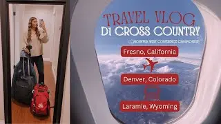 D1 CROSS COUNTRY TRAVEL DAY VLOG l mountain west conference championship w Fresno State
