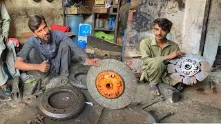 How to repair truck clutch plate | Rebuild clutch plate with Amazing technique |