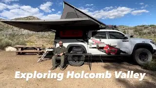 Solo Camping and Cooking in Holcomb Valley Big Bear