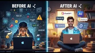 Before AI 😞 vs After AI 😎 | Developer Life Changed Forever!