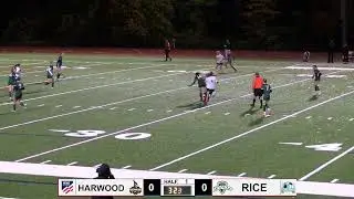 Girls Div 2 Soccer Championship Rice vs HUHS - HUHS first half goal