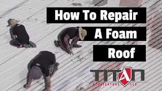 How to Repair A Foam Roof