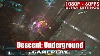 Descent: Underground gameplay PC HD [1080p/60fps]