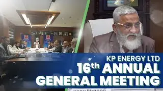 KP Energy Limited | 16th Annual General Meeting | 26/09/2025