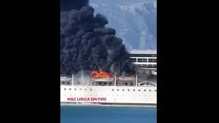 MSC LIRICA FIRE