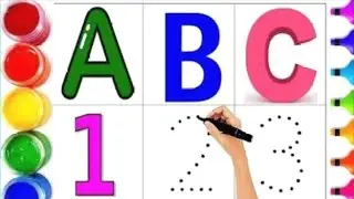 A to Z Colourful Handwriting ✏️ | ABCD Writing for Kids | Rainbow Alphabet |abcde | abc colour 