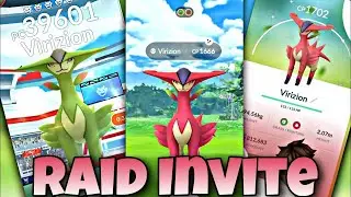 Shadow Registeel, Virizion and Mega | Raid Invite | G.B.L. | Rajlife