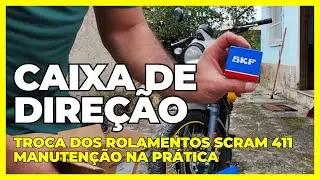 Como Planejei a Troca dos Rolamentos da Caixa de Direção da Scram 411 | Manutenção na Prática