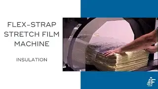 Bundling insulation Together with Felins Flex Strap XL 36 Stretch Film Bander
