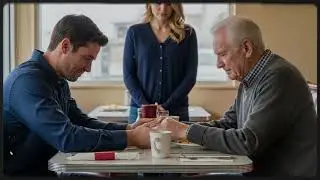 A Waitress Fed a Weak Old Man Daily—Then His Billionaire Son Walked In Unexpectedly)