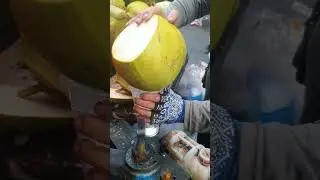 Cutting a Coconut with Laser Precision