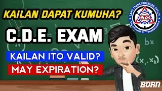 KAILAN ANG EXPIRATION NG CDE? | Renewal Driver's License 2021