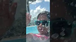Lazy river 5K walk at Splash Country Water Park #waterpark #splash #swimming #shorts