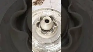 pottery with clay🌸#shorts​ #viral​#video​ #trending​ #pottery​#clay​#art​#like​#love​#music​ #india​