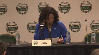 WATCH: Kara Lawson reacts to second-half collapse vs. shorthanded WVU team