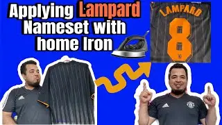 How to applying football jersey nameset ! របៀបដាក់លេខឈ្មោះលើអាវកីឡាដោយខ្លួនឯងងាយៗដោយឆ្នាំងអ៊ុត