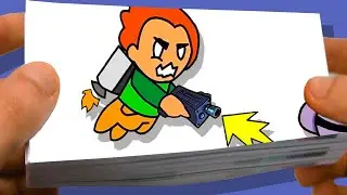 [FNF] Selever Fly but Pico interrupts / Baby Pico Fly Flipbook Parody