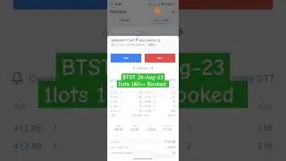 Bank Nifty Trade Logic | BTST 1 Lot 180++ points booked