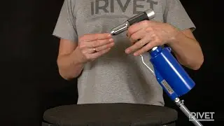 GESIPA PH 2 - пневмо-гидравлический заклёпочник для установки вытяжных заклёпок &Oslash; 2.4 - 5.0 mm*