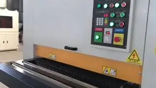 sanding machine for polishing aluminum panel