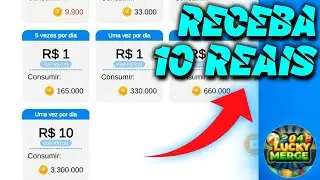 2048 LUCKY MERGE/ RECEBA 10 REAIS NESSE APP