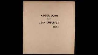 Asger Jorn / Jean Dubuffet | Musique Ph&eacute;nom&eacute;nale | Edizione Del Cavallino | 1961