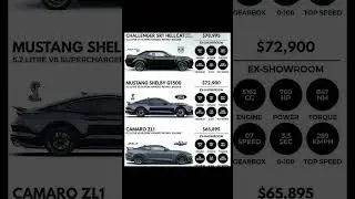 Hellcat, Shelby GT500, or Camaro ZL1; take your pick! 🏁