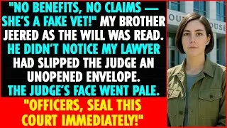 My Brother Mocked My Service In Court — Until The Judge’S Command Changed Everything...