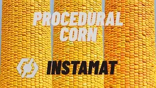 Procedural Corn Material | Element Graph | InstaMAT #instamat