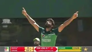 Aamir Jamal 5 wicket haul vs Zimbabwe Highlights - 2nd ODI 2023