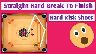 Straight Break To Finish Best Hard Match In Carrom Pool Ever🔥